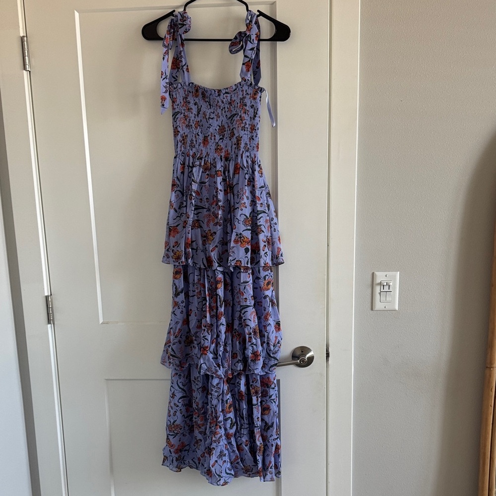 Hill House Floral Tiered Maxi Dress